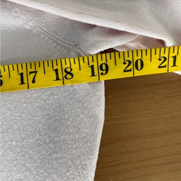 TED BAKER Mixed Media Silky Front Floral Pale Pink Cardigan Sweater Sz 1 (0-2) - Picture 11 of 13